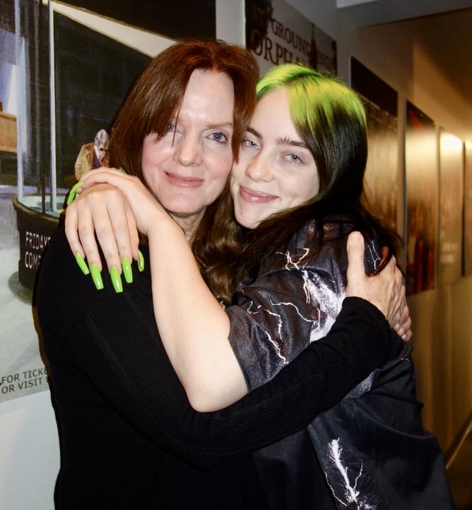 billie eilish and her mom maggie