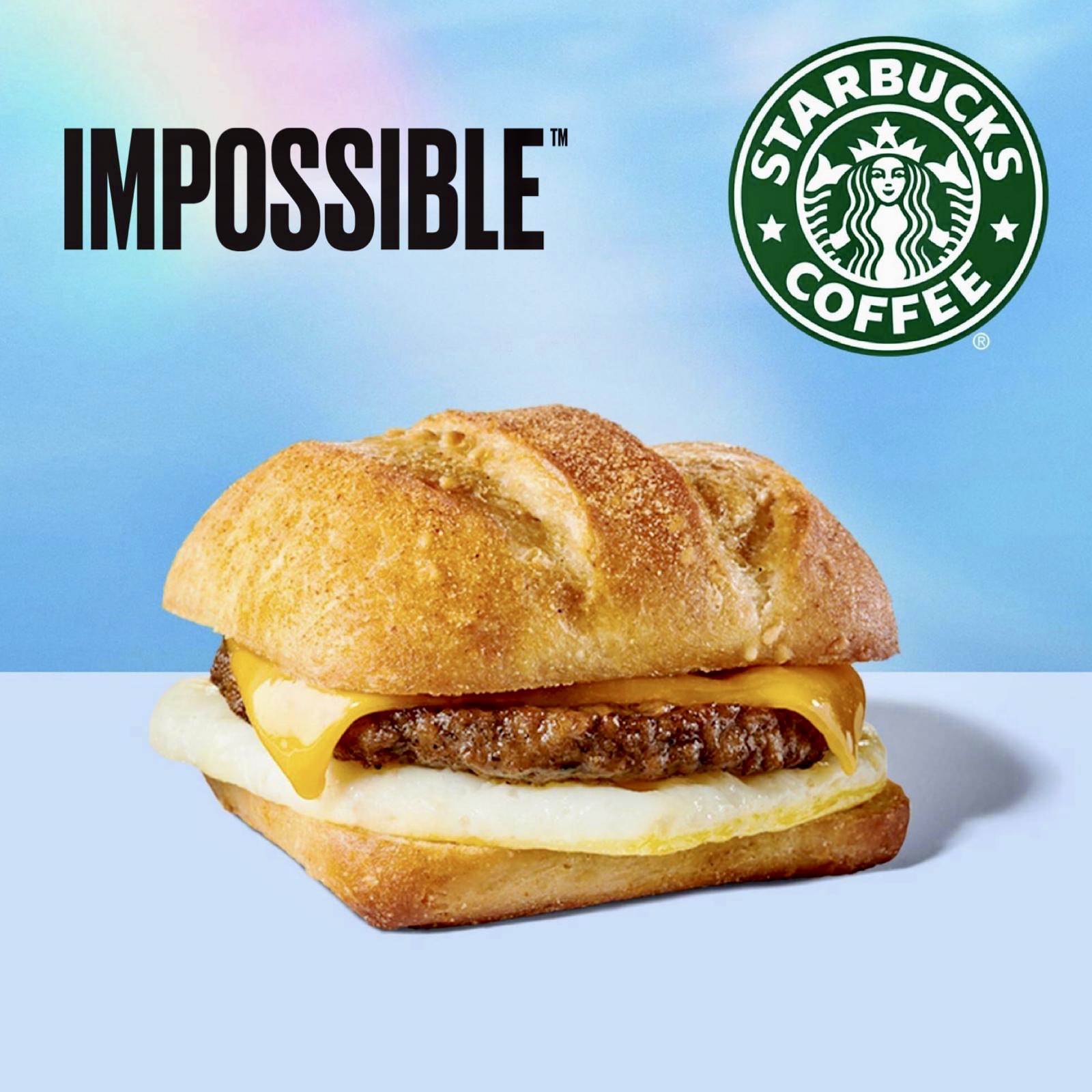 impossible meats at starbucks
